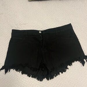 High Waisted shorts size XL